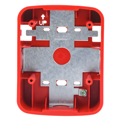 SBB-SPR-L - System Sensor Caja de Montaje en Pared y Techo / Para Bocina y Bocina con Estrobo / Color Rojo