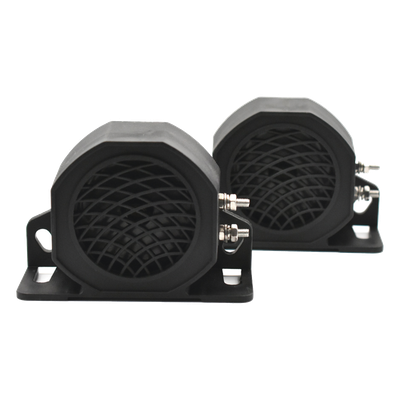 X70B - Alarma de Reversa Vehicular / 105±3 dB / 12-80 Vcc / IP67 / 70 mm / Soporte Universal