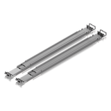 UACC-RACK-RAILS-SLIDE - Rieles Deslizantes para Rack / Ajustables 600-1066 mm (23.6-42 in) / Capacidad 70 kg (154 lb) / Instalación sin Herramientas / Acero SPCC / EIA-310