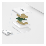 VC986 - Adaptador activo / DisplayPort a HDMI / 4K@30Hz / Audio 7.1 / Plug & Play / 7.1 x 1.8 x 0.6 in