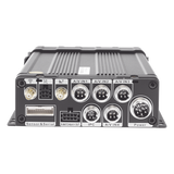 XMR401NAHD/SW - DVR Móvil / Multiplataforma / 4 Canales AHD 2 Megapixel / Almacenamiento en Memoria SD / H.265 / Chip IA Embebido / Soporta 4G / GPS