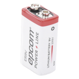 ER-9V - Epcom Powerline Batería de Litio 9V / 1200 mAh / Cloruro de Tionilo ER-9V