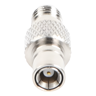 970-019 - Wilsonpro / Weboost Adaptador en Línea / Conector SMA Hembra a SMB / Cuerpo Bronce Niquelado