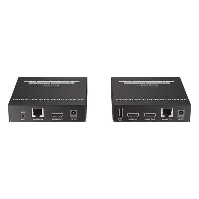 TT582KVM - Extensor KVM HDMI / 4K @ 60 Hz / 120 m (393.7 ft) / 18 Gbps / Cat 6/6a/7 / Salida Loop / USB y RS-232