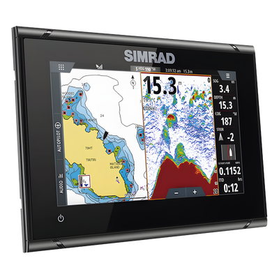 000-14448-001 - Simrad GO7 XSR navegador Fijo 17,8 cm (7") Pantalla táctil 1,32 kg Negro