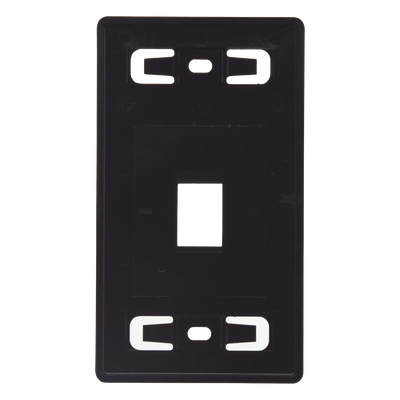 MX-FP-S-01-01 - Siemon Placa de Pared Modular / 1 Salida / Alta Densidad 6 Puertos MX-FP-S-01-01