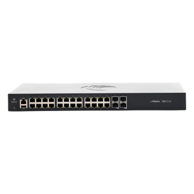 MX-EX1028XXA-0 - Cambium Networks Switch Gigabit Ethernet / 24 Puertos 10/100/1000 / 4 SFP MX-EX1028XXA-0