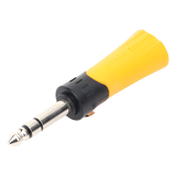 MP3-MJF - Seetronic Adaptador de Audio Estéreo / 1/4" (6.35 mm) a Jack 3.5 mm / Carcasa Plástica