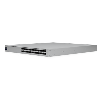 USW-PRO-XG-AGGREGATION - Switch de Agregación 25G / 32 Puertos SFP28 / Capacidad 1.6 Tbps / Layer 3 / Rack 1U / Pantalla Táctil 1.3"