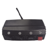 XDKQH02 - Switch de Control de Patrones de Destello / 5 Interruptores / 12 VCC / 15 A / 104 mm x 55 mm x 33 mm / 4.1 x 2.2 x 1.3 pulgadas