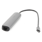 10919 - Ugreen 10919 base para portátil y replicador de puertos Alámbrico USB 3.2 Gen 1 (3.1 Gen 1) Type-C Gris