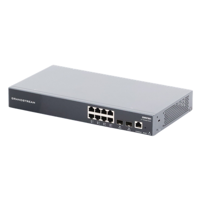 GWN7801 - Grandstream Networks GWN7801 switch Gestionado L2+ Gigabit Ethernet (10/100/1000) Negro