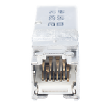 Z6A-SP - Conector Blindado para Patch Panel / Cat6A / 22-26 AWG / 19-inch Rack / -10 a 60 °C / 14 a 140 °F