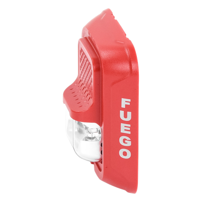P2RL-SP - System Sensor Sirena con Estroboscópica de 2 Hilos / Candela 15-185 Seleccionable / 88+ dBA