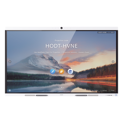 IHB286PU - HUAWEI eKit IdeaHub B2 Panel plano interactivo 2,18 m (86") LED Wifi 4K Ultra HD Blanco Procesador incorporado