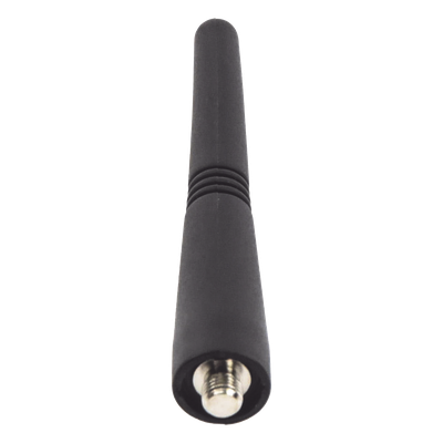 DEPR450 - Antena UHF Helicoidal / 400-470 MHz / Ganancia 0 dBd / Perfil Recortado 170 mm / Conector Rosca Monopolo / Omnidireccional Vertical