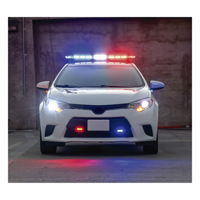 X67RB - Barra de Luces LED / 47" / 88 LEDs Hyperlux / Rojo/Azul / Control de Tráfico / IP65 / 12A Máx