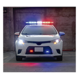 X67RB - Barra de Luces LED / 47" / 88 LEDs Hyperlux / Rojo/Azul / Control de Tráfico / IP65 / 12A Máx