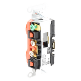 HUB-IG-5252 - Hubbell Contacto Dúplex / 15A 125V / 2 Polos 3 Hilos HUB-IG-5252