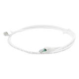 ZM6A-S05-02B - Patch Cord Cat6A S/FTP / 1.5m (5ft) / Blindado 360° / CM/LS0H / Alta Densidad / Blanco
