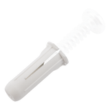 TP-0 - Taquete de Fijación / Doble Expansión Multidireccional / Tornillo 8 mm x 3/4" (19.1 mm) / Polietileno HDPE / 100 Piezas / -50°C a +80°C