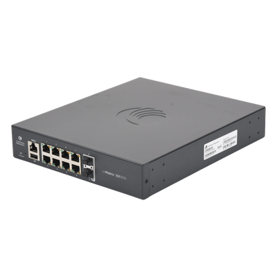 MX-EX1010PXA-0 - Cambium Networks Switch PoE / 8 Puertos Gigabit 802.3af/at / 2 SFP MX-EX1010PXA-0