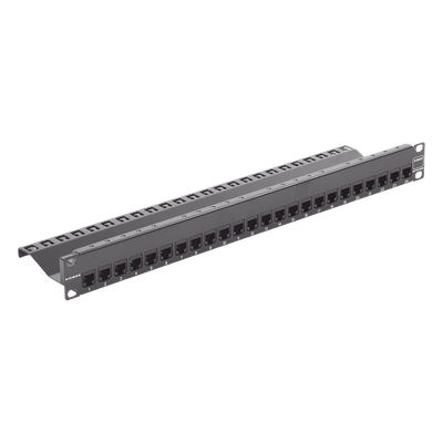 Z6AS-PNL-24K - Patch Panel / 24 Puertos / Blindado / Cat 6A / Plano / 1UR