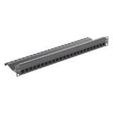 Z6AS-PNL-24K - Patch Panel / 24 Puertos / Blindado / Cat 6A / Plano / 1UR
