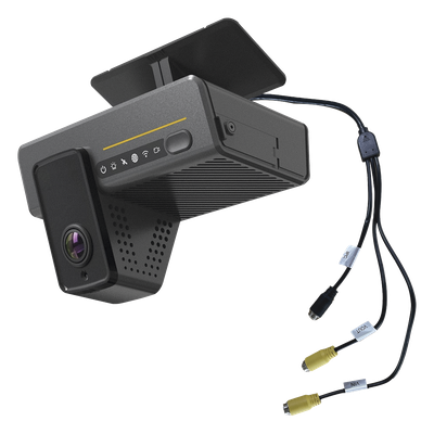 XMRDASHCAMADPLUS - Dashcam Dual IP / 5 MP Frontal / 2 MP Interior / ADAS y DSM / 4G GPS / MicroSD 256 GB / Full HD