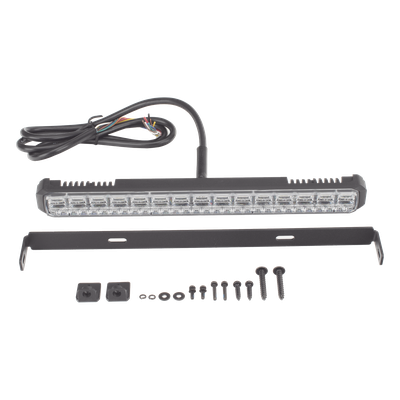 SP88RRBW - Signalpro Luz Auxiliar LED / 45 LEDs Tricolor Rojo/Azul/Blanco / 12-24 VDC SP88RRBW