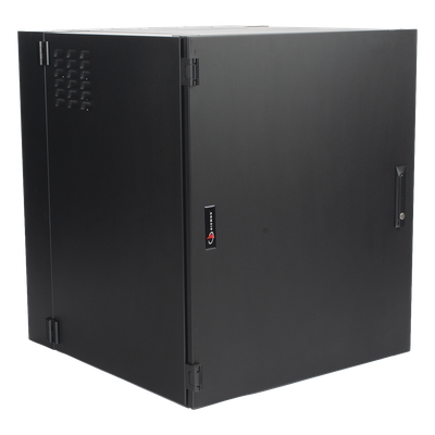 WC3-S101-18 - Gabinete de Montaje en Pared / 18U / 737 mm (29 in) Ancho / 762 mm (30 in) Profundidad / Puerta Sólida Frontal / Paneles Laterales Ventilados / IP20 / NEMA Type 1