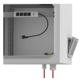 LP-FORTE-09U-R3 - Linkedpro By Epcom Gabinete Exterior IP / Rack 19" 9UR / Ventilador con Termostato