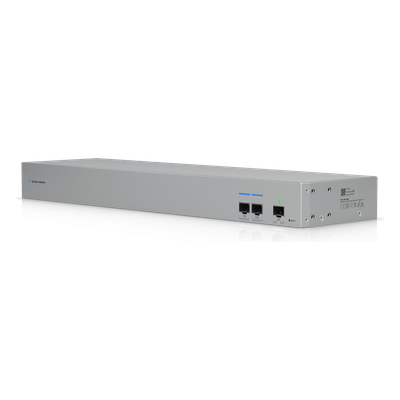 USW-WAN - Switch WAN Capa 2 / 3 Uplinks SFP+ 10G / 1 Puerto RJ45 GbE / 20 Gbps Switching / Alimentación CA Redundante / Rack 1U
