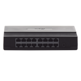 TLSF1016D - Switch de escritorio / 16 puertos RJ45 / 10/100 Mbps / Sin ventilador / 7.9 x 5.6 x 1.6 in