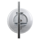 TXP-4965-30PB2-KIT - Antena direccional de alta resistencia, Ganancia 30 dBi, (4.9 -6.5 GHz), Plato hondo para mayor inmunidad al ruido, Conectores N-Hembra, Montaje y radomo incluido