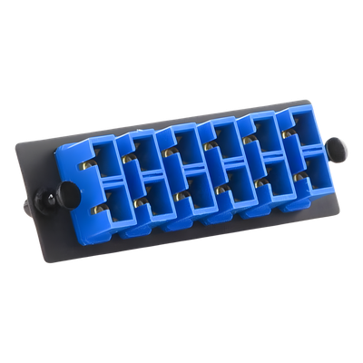 FAP6WBUDSCZ - Panduit Placa Acopladora de Fibra Óptica / 6 Conectores SC Dúplex / 12 Fibras Monomodo OS1/OS2
