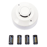 W-H355R - Detector de calor inalámbrico / Termovelocimétrico + fijo 135 °F (57 °C) / Tasa 15 °F/min / Red mallada 902-928 MHz / Base incluida