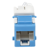 U6A-K06NS - Jack Keystone / Cat6a UTP / Terminación 110 / RJ45 / -10 a 60°C / UL 94 V-0