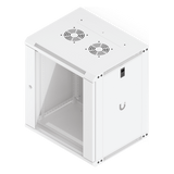 UACC-RACK-12U-WALL-450-G - Gabinete Rack 12U / 550 x 450 mm / 50 kg Carga / Vidrio Templado / 21.7 x 17.7 x 25'