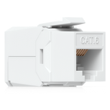 UACC-KEYSTONE-JACK-C6 - Keystone Jack / Cat6 / Terminación IDC / Snap-In / 12 Piezas