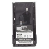 TX-KNB15A - Batería Ni-MH / 2000 mAh / Celdas Japonesas / Carga Rápida 3 h / Policarbonato Resistente / Sellado Ultrasónico / Estándares Militares
