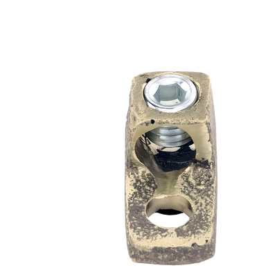 LP-CB-20 - Hikvision Conector Mecánico Tipo Zapata LP-CB-20, Para Bornes 3/8, Cable Cal. 4 a 2/0 AWG