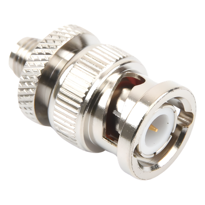RSA-3476 - Rf Industries,Ltd Adaptador Coaxial en Línea / SMA Hembra a BNC Macho / Cuerpo Bronce Niquelado