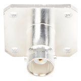 RFB-1115-14 - Rf Industries,Ltd Conector BNC Hembra / Soldable para Chasis / 4 Perforaciones 18 mm (0.59 ft)