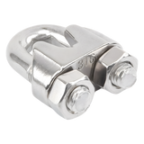 NUDO-14M-JSS - Syscom Tensor de acero forjado / Gancho-argolla / 3/8" x 6" NUDO-14M-JSS
