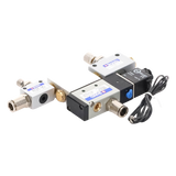 XB-275-AIR-VLV - Electroválvula Industrial / 24 VDC / Presión 2-8 kgf/cm² / Aluminio / -10 a 60 °C / Aire Comprimido