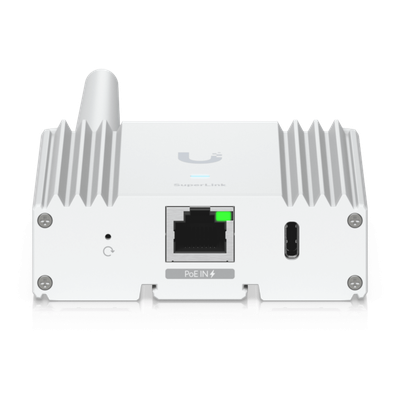 USL-GATEWAY - Gateway SuperLink / Alcance 2 km (1.2 mi) / 96 Clientes / Bluetooth 5.2 / PoE o USB-C / Montaje Pared o Riel DIN