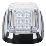 XT1885RW - Luz de Advertencia LED / 8 x 4 in / 12 LEDs / 11 Patrones de Destello / IP67 / 12-30 VDC / SAE J595 J845