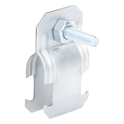 ANC-AE-12 - Anclo Abrazadera Unicanal / 1/2" (13 mm) / Calibre 18 ANC-AE-12