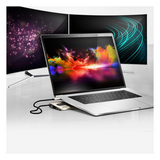 UH3237 - Docking Station USB-C / 13 Dispositivos Simultáneos / Dual Video 4K/60 Hz / USB 3.2 Gen 1 / Ethernet Gigabit / Power Pass-Through 85 W